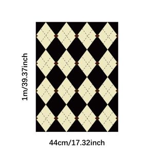 วอลเปเปอร์ตารางมีกาวในตัว3D สำหรับของตกแต่งห้องนอนถอดออกได้ลายดอกไม้และติดตู้สำหรับห้องนอนตกแต่งผนัง