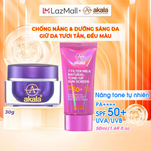 COMBO NẮNG HỒNG Kem Chống Nắng (HÀN QUỐC) Phổ Rộng Vật Lý Lai Hoá Học 7 Màng Lọc + Kem Dưỡng Trắng Postbiotic Bio-Peptides