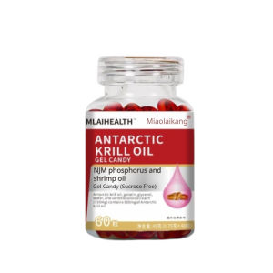 น้ำมันคริลล์บริสุทธิ์เข้มข้นจากแอนตาร์กติกา น้ำมันปลาฟอสโฟลิปิด โอเมก้า 3 แอสตาแซนธินที่ได้รับการอัพเกรด南极磷虾鱼油
