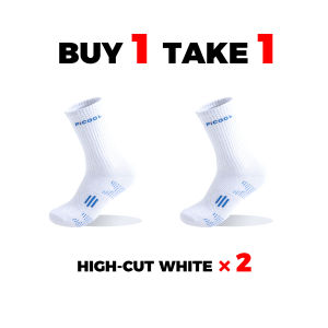 Ficool Lightweight Running Socks Cushioned for Sprint Training