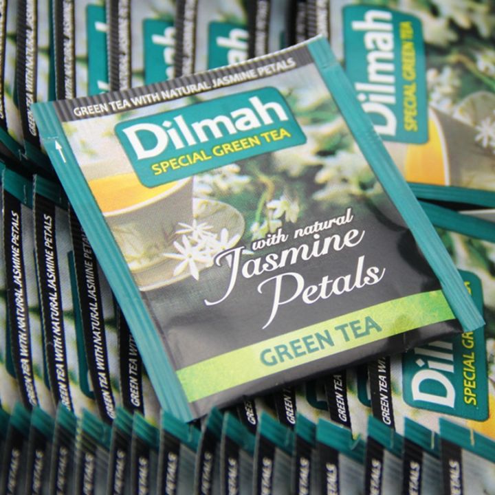 Dilma dilmah jasmine green tea 100 independent tea bags 150g scented