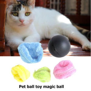 【New Arrival】 5pcs Pet Electric Balls No Toxic Automatic Pet Toy Battery Powered Funny Rolling Toys Interactive Toys for Home Cleaning