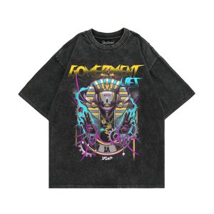 Kaos Washed Pria Wanita Oversize By Skullend