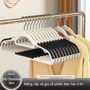 Combo 50 Móc Treo Quần Áo Nhựa Chống Trượt Xoay 360 Độ Cao Cấp Đa Năng Không Lõm Vai Bảo Cổ Áo Bền Bỉ Chịu Lực Tốt