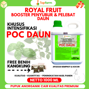 Pupuk Topfarm / Pupuk Poc Daun / Pupuk Penyubur Akar Dan Daun / Pupuk Poc Untuk Buah Dan Sayur / Pupuk Penyubur Daun / Pupuk Pertumbuhan Daun Batang / Pupuk Pelebat Daun Tanaman