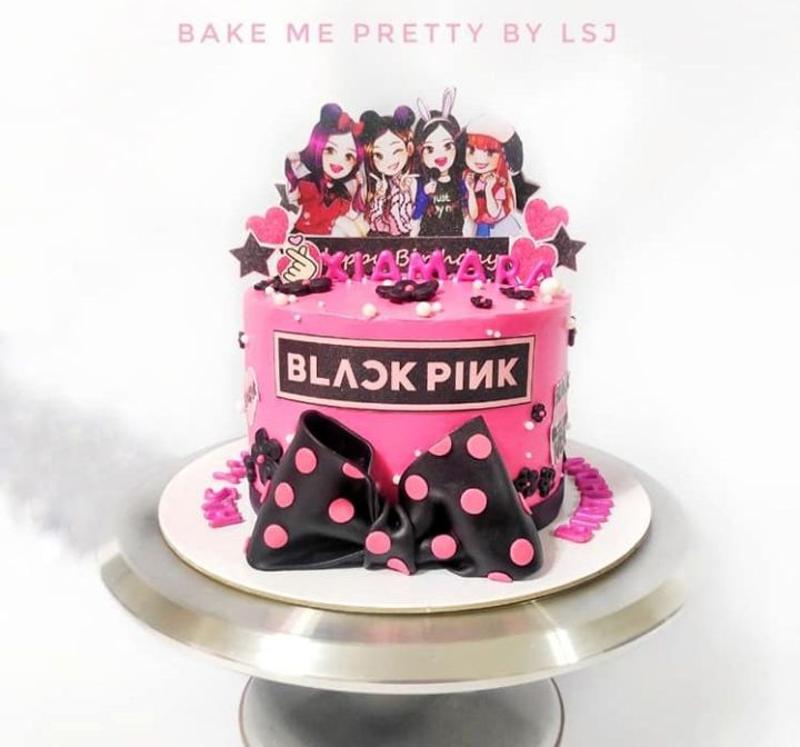 BTS x BLACKPINK Cake