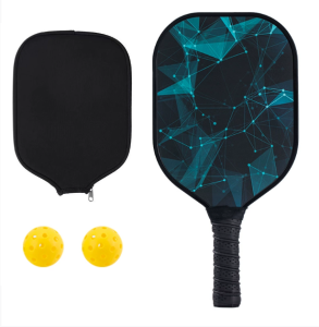 Pickleball Paddle Fiberglass Honeycomb Panel Stable PickBall Control Lightweight Material Customized Pickleball Pad