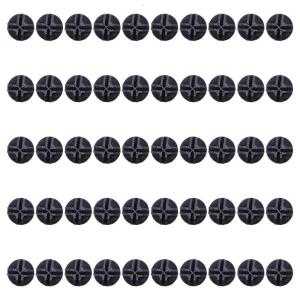 Pack Of 100 Plastic Cube Connectors For Modular Storage Shelving DIY Interlocked Clasp Buckles Clips Organizers