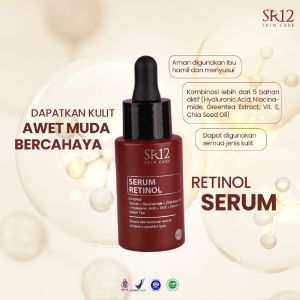 SERUM RETINOL SR12 SERUM GLOWING SERUM ANTI AGING serum perawatan wajah serum untuk flek serum jerawat serum herbal BPOM
