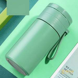 Personalised Stainless Steel Tea Infuser | Thermos Water Bottle | Carry Loop | Double Wall Vacuum Insulation | 280ml