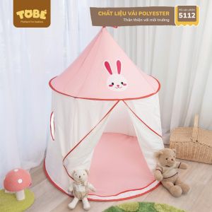 Lều Vải Cho Bé Chơi TOBÉ PLAY TENT Chất Liệu Vải Polyeste Cao Cấp Chính Hãng MS 5112