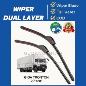 Wiper Dual Layer Kanan Kiri 1 Set Mobil Giga Tronton - Gudang Intan