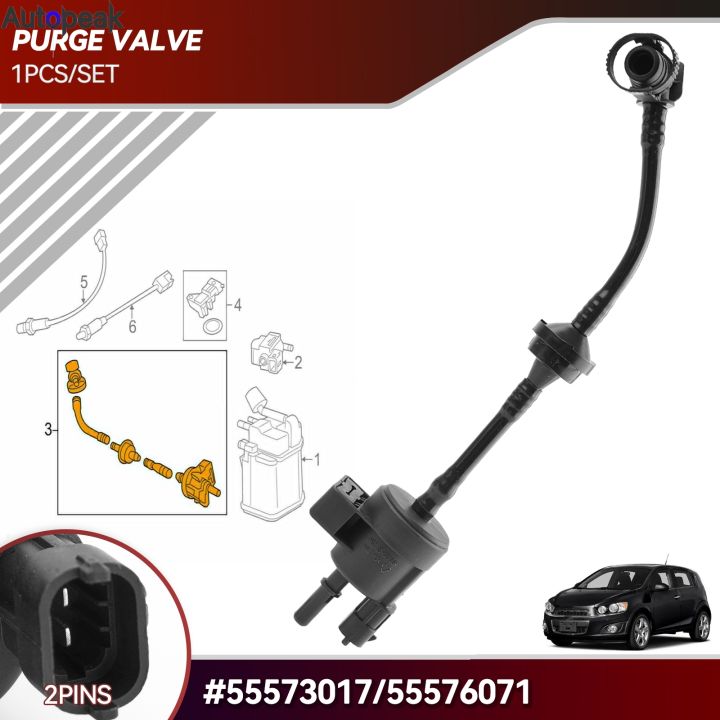 Vapor Canister Purge Solenoid Valve For Buick Encore Chevy Chevrolet ...