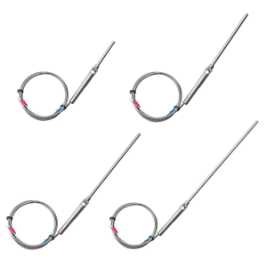 Đầu dò cặp nhiệt điện chính xác 50-200mm Chiều dài đầu dò cáp 1m cho các ứng dụng điều khiển nhiệt độ công nghiệp