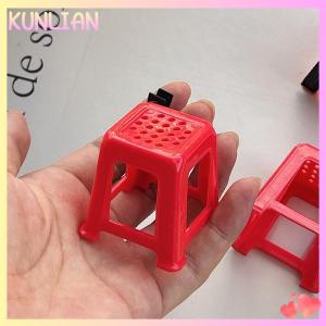 [KUNLIAN] Mô phỏng vui vẻ độc đáo màu Đỏ Phân kẹp tóc hài hước tóc Clip Phụ kiện tóc