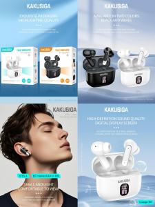 KAKUSIGA (Model: KSC-1483) True Wireless BT Headset