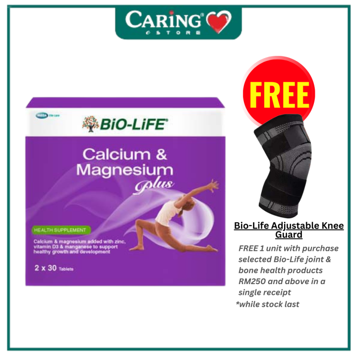 Bio-Life Calcium Magnesium Plus 30T X 2 | Lazada