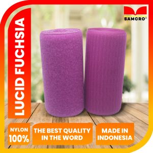 Velcro Magic Tape -Prepet-Perekat-Kretekan-Velcro Serba Guna-Velcro Samcro Reguler-Warna Lucid Fuschia