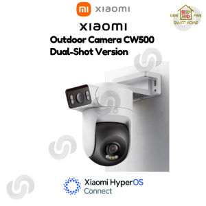 [Ready Stock]Xiaomi Outdoor Dual Lens Camera CW500 2.5K Dual-band WiFi 6/IP66 is dust and water resistant
