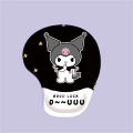 NicEseed Cartoon Mouse Pad Wrist Support Kuromi Hello Kitty Melody Mousepad Anti-slip Silicone Mouse Mat Wrist Rest For Office Game. 