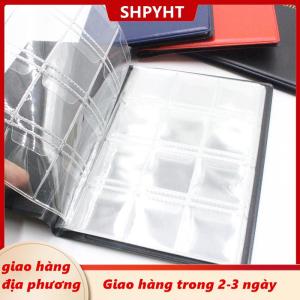 [COD] SHPYHT Giao hàng địa phương 120 túi Album cho tiền xu Bộ sưu tập Cuốn sách trang trí nhà Album đồng xu Album chủ sở hữu bộ sưu tập Cuốn sách sổ lưu niệm hàng tăng gấp đôi Nga