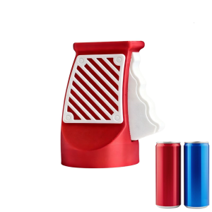 ที่เปิดกระป๋องสำหรับโซดาเบียร์พลังงาน3D ที่พิมพ์ดีไซน์ปลอดภัยแผ่นกันลื่นฝาอุปกรณ์กำจัด