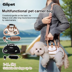 Breathable pet backpack Outdoor portable cat bag Can be carried or worn across the body Outing pet carrier Large space pet travel bag Comfortable breathable and anti-scratch design Multi-function adjustable shoulder strap