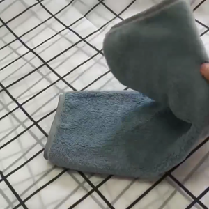 Đa Năng san hô lông cừu Ăn Uống miếng bảo vệ quần áo Cho Người Cao Tuổi Có Thể Giặt Dành Cho Người Lớn Bib Tái Sử Dụng Cho Ăn khăn tắm loại to Bib