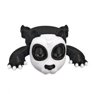 Funny Panda Coaster Desktop Decorations Insulated Mat Insulation Pad Coffee Mugs Holder for Home and Office