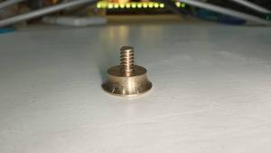 (ขายเป็นคู่) หมุดเกลียวหนา 2 แบบ ขายเป็นคู่ หมุดสแตนเลส หมุดทองเหลือง รหัส HT-710