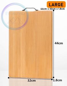 ⭐SG SELLER⭐ BAMBOO CHOPPING BOARD/ DURABLE WOODEN CHOPPING BOARD/ LIGHTWEIGHT CUTTING BOARD