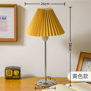 โคมไฟตั้งโต๊ะ หัวเตียง LED สไตล์มินิมอล แสงสีเหลือง โมเดิร์น LAMP แถมหลอด e27 โคมไฟอ่าหนังสือ LED ไฟแต่งห้อง