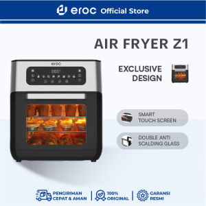 EROC Smart Digital Air Fryer Oven Multifungsi Kapasitas 10 Liter - Model  Z1
