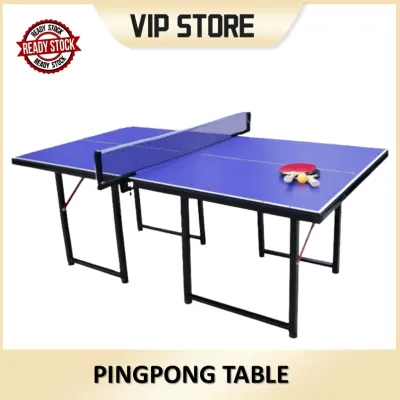 Professional Indoor Waterproof Table Tennis Ping Pong Table With Quick Clamp Net & Post Set Meja Ping Pong