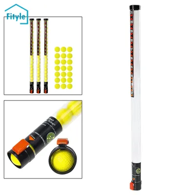 Fityle Plastic Golf Ball Retriever Grabber Storage Golf Ball Picker Shag Tube