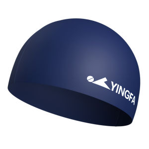 YINGFA Silicone Swimming Cap for Women Men Durable Non-Slip Waterproof Swim Hat Protect Ears Long Hair for Adults Older Kids Boys and Girls