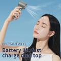 Mini portable M11 mini fan handheld fan without blades Bladeless 120 Speed Level Mini Fan. 