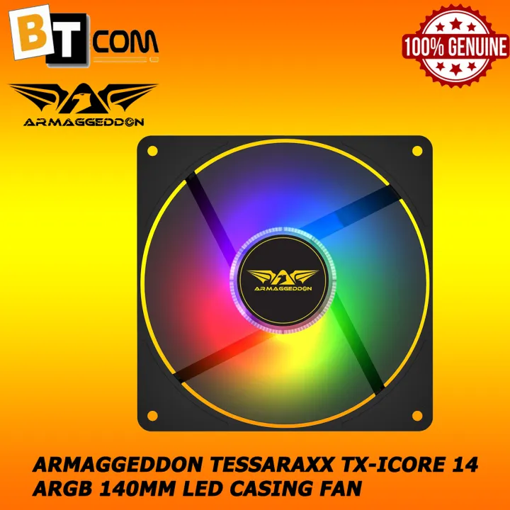 Icore 14 ARMAGGEDDON TESSARAXX TX-ICORE 14 ARGB 140MM LED CASING FAN | Lazada