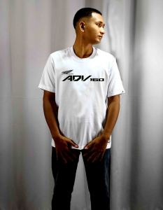 ADV 160 Motorcycle Models Logo T Shirt Cotton Motorsport Racing Fashion/ 210 GSM premium