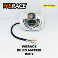WERACE Lampu BILED Projie Matrix WR 2 LED 4,5 Inch Motor Mobil. 