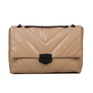 MYZANN SALE !! Tas Selempang Wanita Tas Model Jahit Jahit Tali Rantai