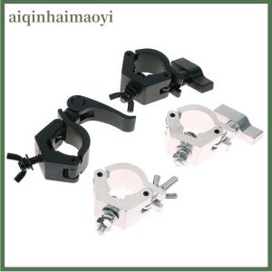 aiqinhaimaoyi 1 Piece Aluminium Truss Clamps 28-32mm Tube O Hook Stage Lighting Mount Bracket Fast Lock Lighting Clamp