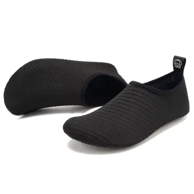 Coolloog Unisex Aqua Shoes Non-slip Breathable Beach Shoes Transparent and Quick-drying Kasut Berenang of Men Women Yoga Fitness Barefoot Water Shoes