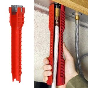 มัลติฟังก์ชั่อ่างล้างจานประแจท่อน้ำก๊อกน้ำห้องน้ำติดตั้งพิเศษประปาเครื่องทำน้ำอุ่นประแจซ่อมเครื่องมือ