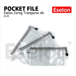 Pocket File Jaring Transparan/ ES05 A6 Eselon / Pocket file Transparan