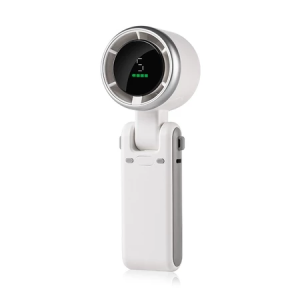 SG【READY STOCK】Folding Handheld Cooling Fan High Speed Turbocharged Neck Hanging Minifan for Office Desktop