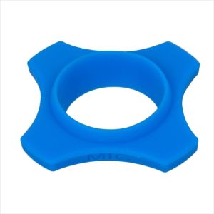 LINSBAYWU Thiết bị DJ KTV Silicone Chống rung Chống rơi Ống bọc Micro Ống bọc dưới Giá đỡ micro Vòng Silicon Micro Vòng bảo vệ mic