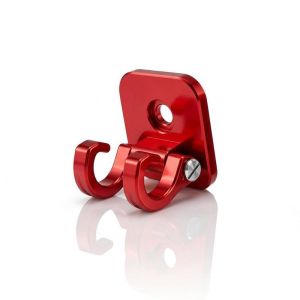 AFFOTOM CNC Aluminum Multicolor Foldable Dual Motorcycle Hook For Honda VESPA Modification Accessory