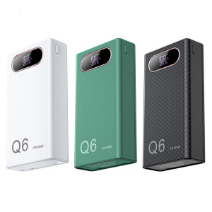 DIY Power Case 6x21700 Holder Detachable Design with High Efficiency Charging Digital Display Screen Shell