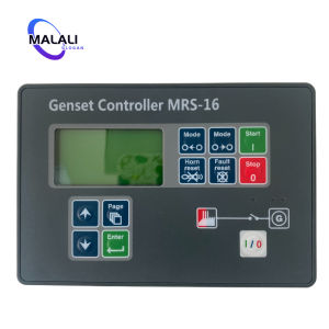 MRS16 MRS-16 genset controller auto remote start LCD control protect module panel diesel generator part Compatible With Original
